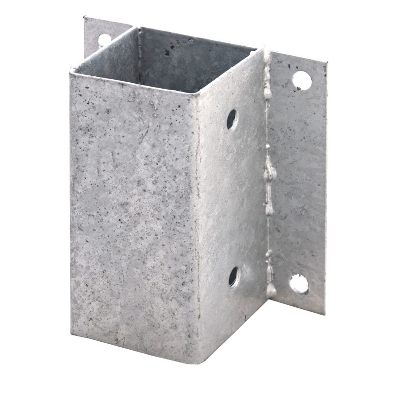 SOPORTE MURAL METÁLICO CUADRADO 7x7x15cm