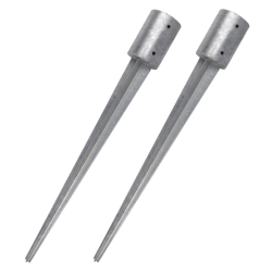 PIQUETA METÁLICA CIRCULAR Ø 10cm/90cm