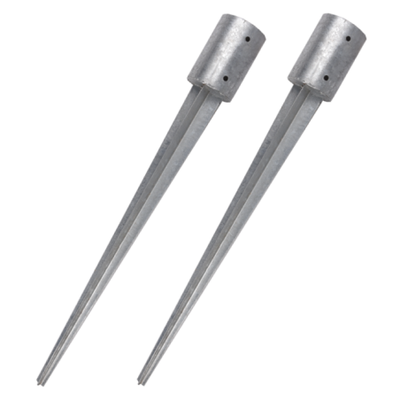 PIQUETA METÁLICA CIRCULAR Ø 10cm/90cm