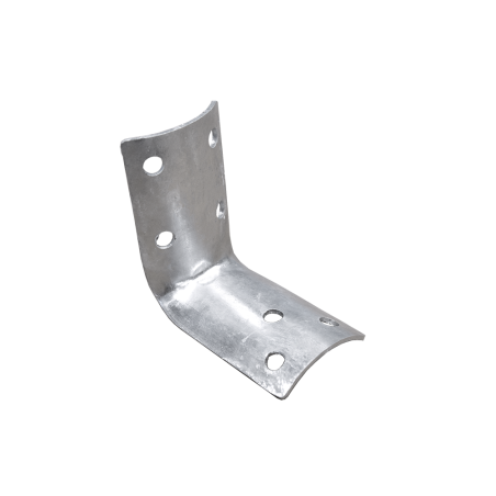 CONEXIÓN ("L") TUTOR REDONDO 20,3x6,8x0,25 cm