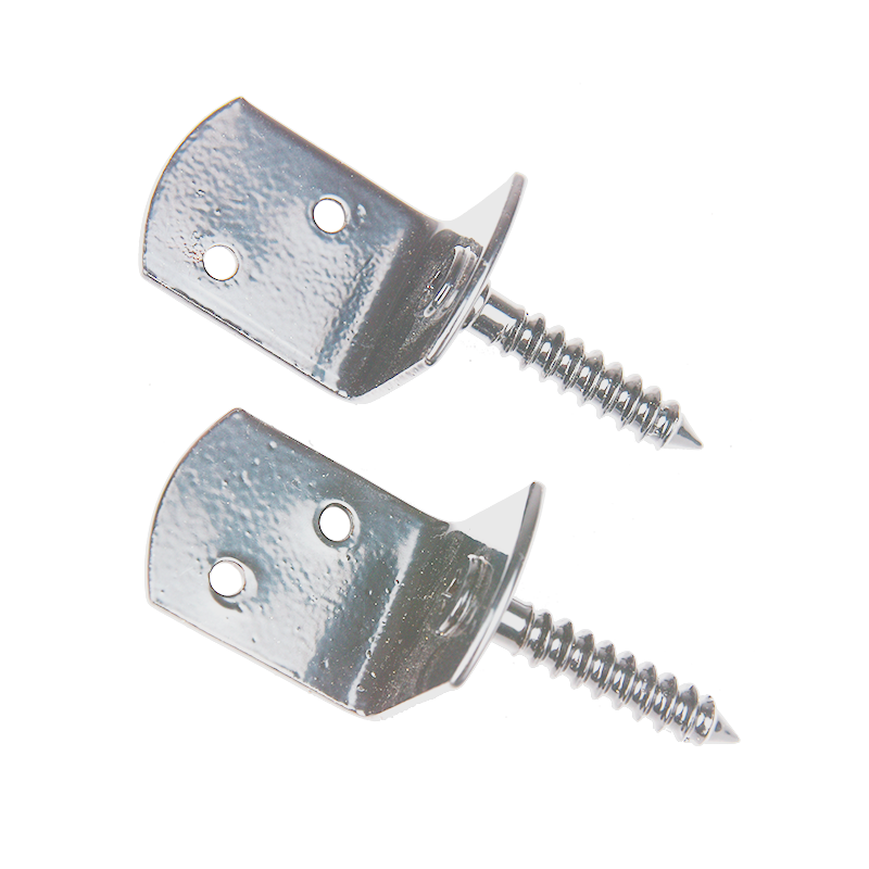 KIT ESCUADRAS + TORNILLOS / CONEXIÓN GRIS (4 Und)