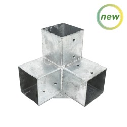 CONECTOR PERGOLA CORNER 7x7 cm