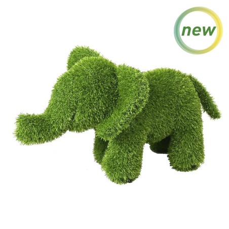 FIGURA CÉSPED ELEFANTE DE PIE 50cm