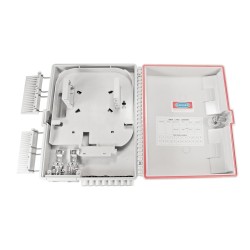 Caja 16 F.O. exterior. Admite splitter cassette hasta 1:16