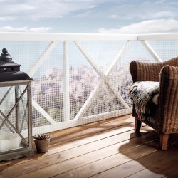 MALLA CUADRANET 300gr 20x20 1x25m BL