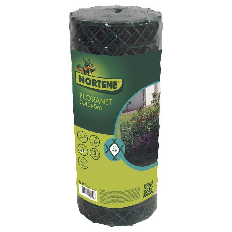 MALLA PARTERRES FLORANET 0,4x5m VE