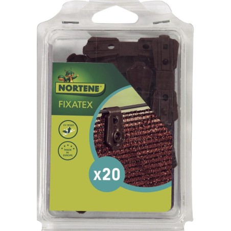 CLIP FIJACIÓN FIXATEX (20) 6,8x2cm MA