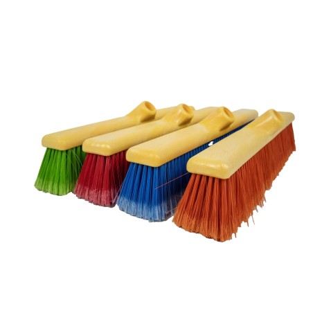 CEPILLO INDUSTRIAL (PVC) SUAVE SURTIDO 4 COLORES 50 CM