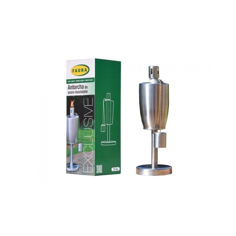ANTORCHA ACERO INOX. EXCLUSIVE 27cm