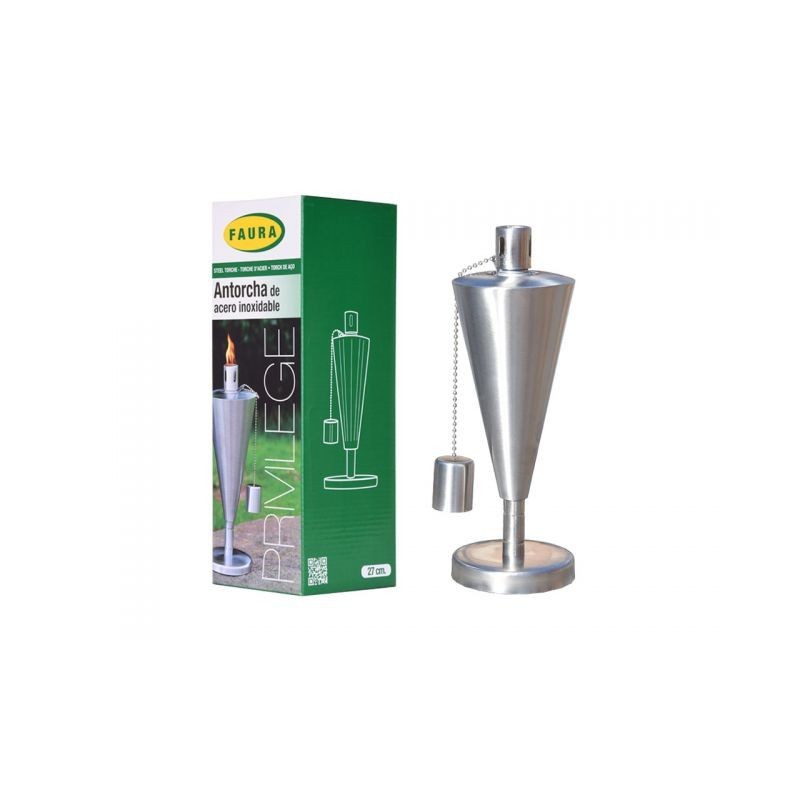 ANTORCHA ACERO INOX. PRIVILEGE 27cm