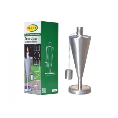 ANTORCHA ACERO INOX. PRIVILEGE 27cm