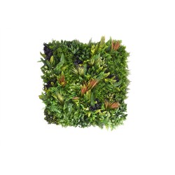 JARDÍN VERTICAL 100x100 cm BORA BORA (A) IGNÍFUGO