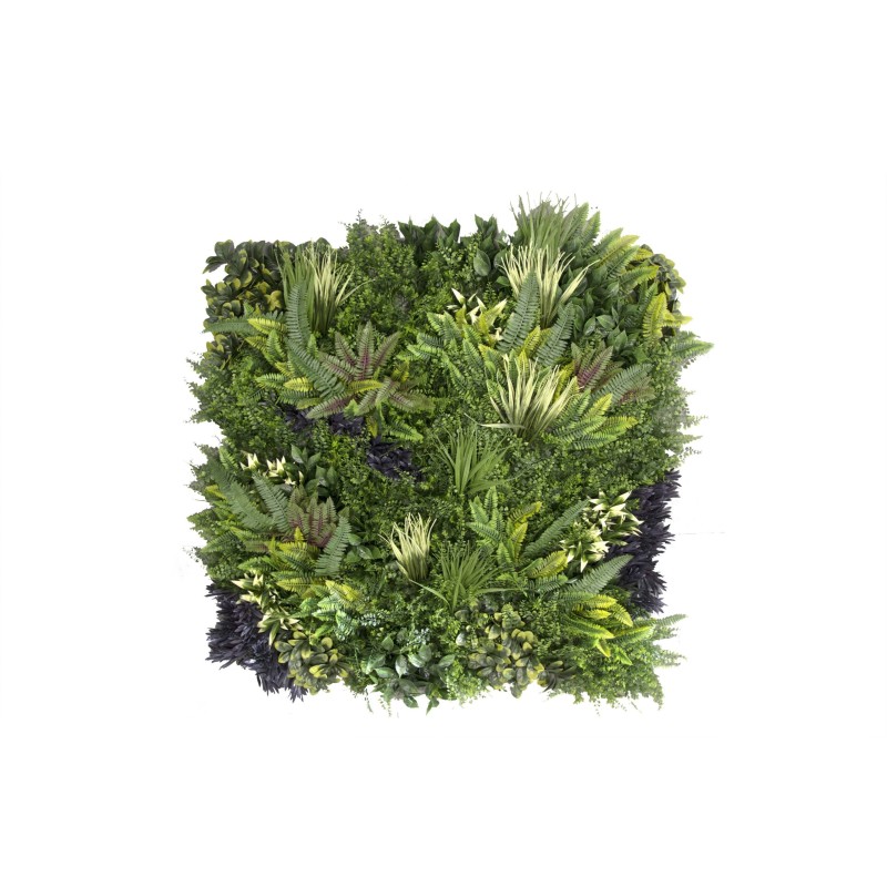 JARDÍN VERTICAL 100x100 cm BORA BORA (B) IGNÍFUGO