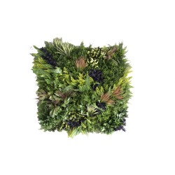 JARDÍN VERTICAL 100x100 cm BORA BORA (C) IGNÍFUGO