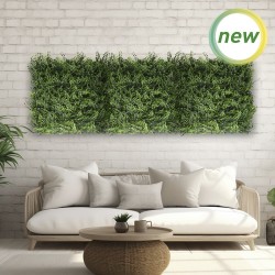 PACK JARDÍN VERTICAL 50x50 cm SELVA   (4 Und.)  IGNÍFUGO