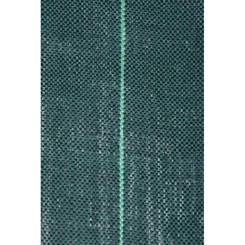 MALLA ANTIHIERBAS 105gr. VERDE 1,5x100 M