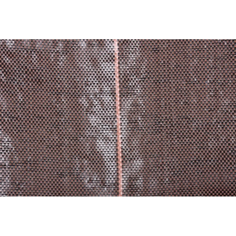 MALLA ANTIHIERBAS 105gr. MARRÓN 1,25x10 M