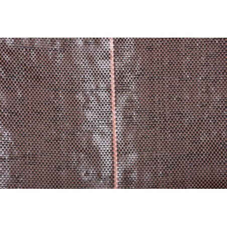 MALLA ANTIHIERBAS 105gr. MARRÓN 1,25x10 M