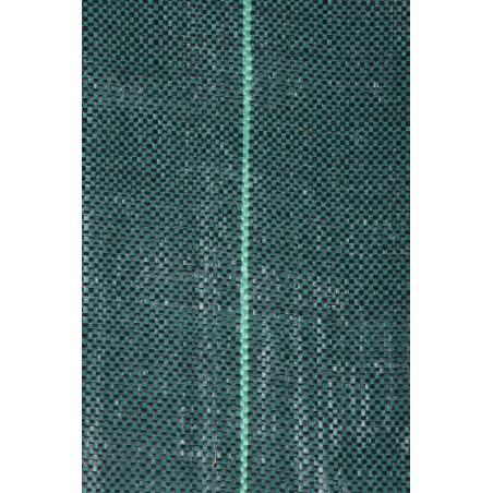 MALLA ANTIHIERBAS 130gr. VERDE 1x100 M