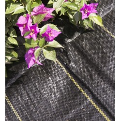 MALLA ANTIHIERBAS 180gr. NEGRA 1x50 M