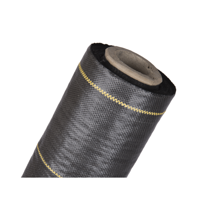 MALLA ANTIHIERBAS 180gr. NEGRA 1,5x50 M