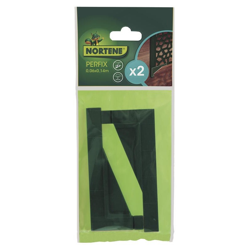 ESCUADRA PERFIX (2) 6x14cm VE