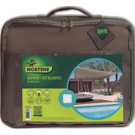 VELA S. SUNNET KIT ELAST. 3,4x3,4m TO