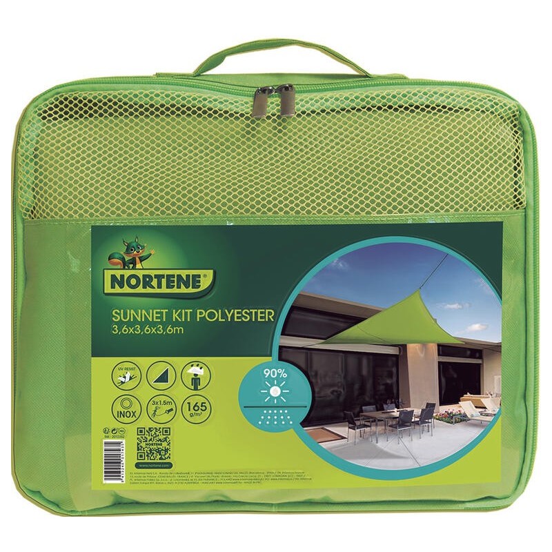 VELA S. SUNNET POLIESTER 3,6x3,6x3,6m VL