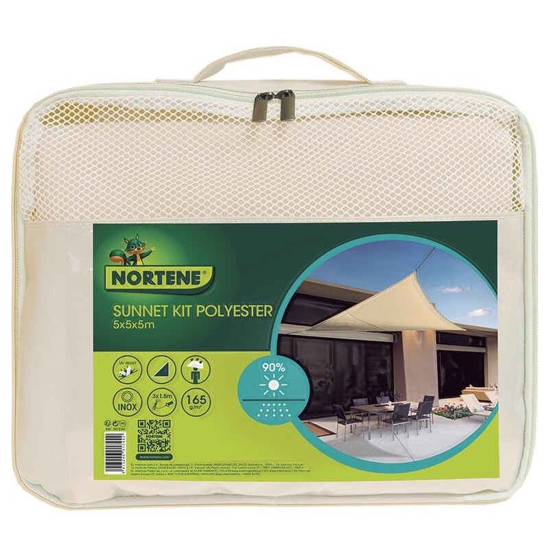 VELA S. SUNNET POLIESTER 5x5x5m BG