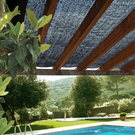 MALLA SOMBREO SUN-NET  65gr 2x100m NE