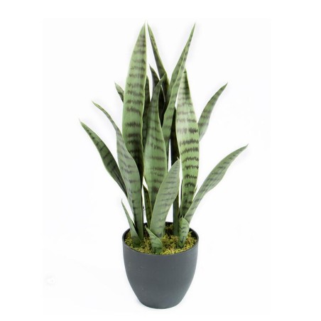 PLANTA ARTIFICIAL SANSEVIERIA 70cm VE