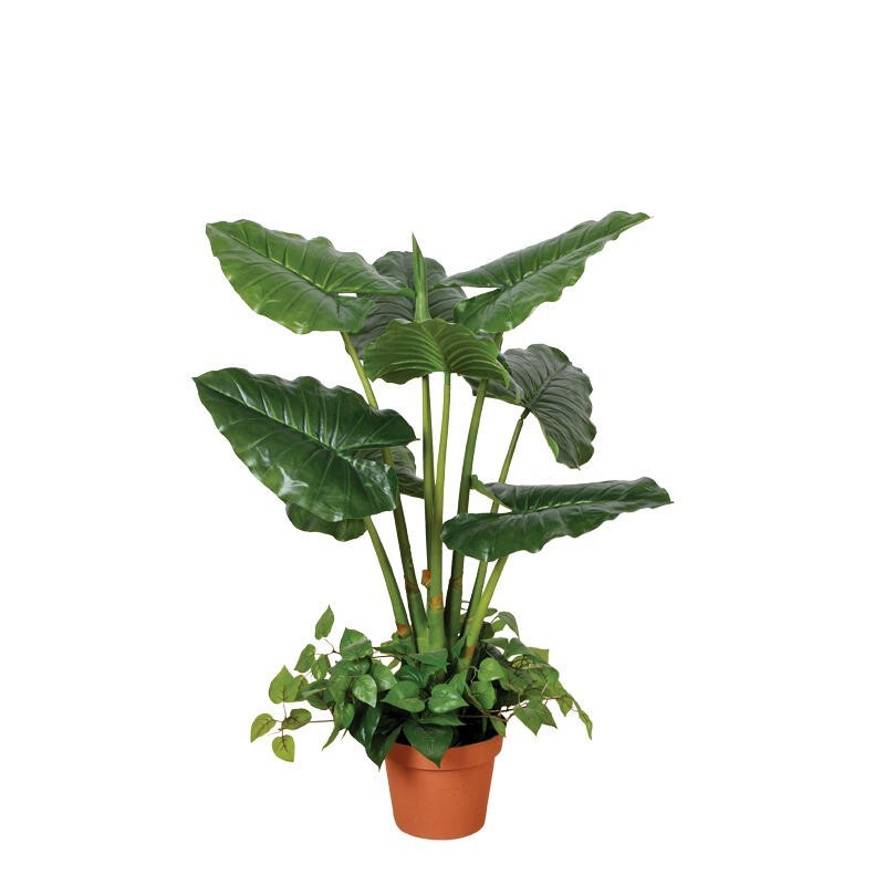 PLANTA ARTIFICIAL TARO 100cm VE