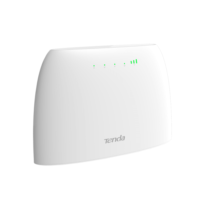 Router Tenda 4G03 Wi-Fi 4G LTE N300 con SIM y WAN