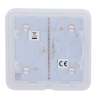 Panel táctil para interruptor Lightcore simple o conmutable. LightSwitch SoloButton White. AJAX