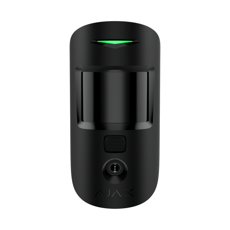 Fotodetector de movimiento PIR con petición de imagen. Soporte con tornillo fijación. Gama Ajax Superior