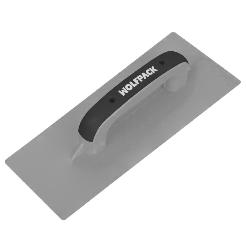 Talocha Plastico 350 x 150 mm. Base almenada Gris