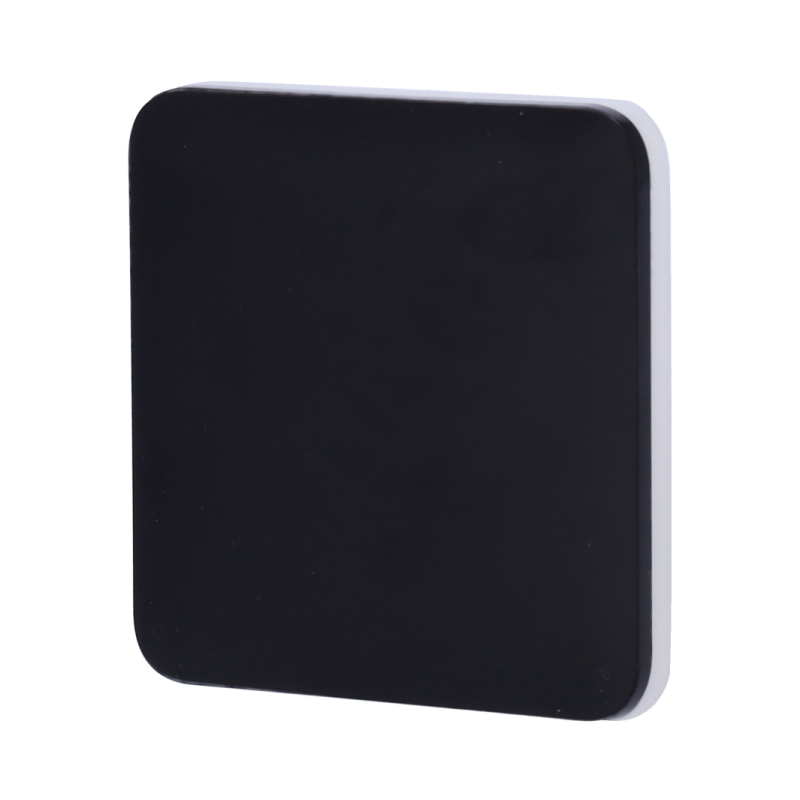 Panel táctil para interruptor Lightcore simple o conmutable. LightSwitch SoloButton Black. AJAX