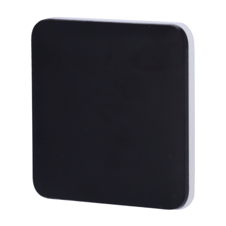 Panel táctil para interruptor Lightcore simple o conmutable. LightSwitch SoloButton Black. AJAX