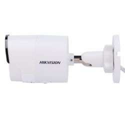Cámara IP bullet, 4MPx, Dark Fighter, IR 40mts, 2.8mm, H.265+, PoE802.3af.  IP67, Motion Detection 2.0 de humanos y vehículos
