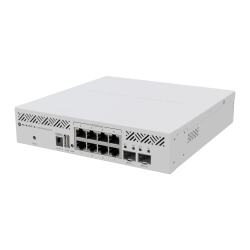 Cloud Router 800Mhz, 256Mb RAM, x8 puertos 2.5Gb y x2 SFP+, L5, RouterOS