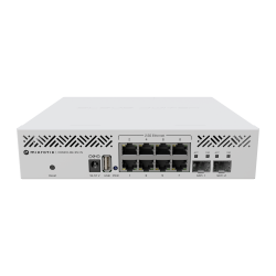 Cloud Router 800Mhz, 256Mb RAM, x8 puertos 2.5Gb y x2 SFP+, L5, RouterOS