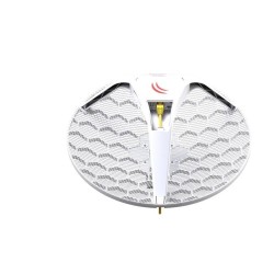 CPE exterior MikroTik LHG 5 - 5 GHz, 802.11a/n, antena 24.5 dBi, PoE, 100 Mbps - RBLHG-5nD