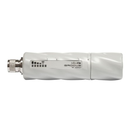 Punto de acceso exterior MikroTik Groove 52 ac - 2.4/5 GHz, 802.11ac, Gigabit, antena N, PoE - RBGrooveGA-52HPacn
