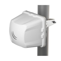CPE inalámbrico MikroTik Cube 60G ac - 60 GHz + 5 GHz, 800 m, PoE, Gigabit - RBCubeG-5ac60ad
