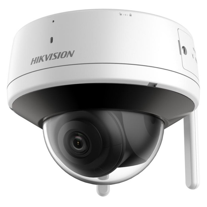 Cámara IP Domo Hikvision HWI-D222H-D/W - 2 MP, 30 m IR, 2.8 mm, microSD, IP66, audio