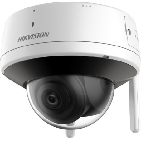 Cámara IP Domo Hikvision HWI-D222H-D/W - 2 MP, 30 m IR, 2.8 mm, microSD, IP66, audio