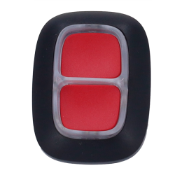 Doble botón de pánico. Pulsación segura: doble o larga, alcance 1300mts