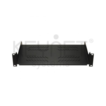 Bandeja fija de 300mm 2U para racks 19" de fondo 450mm. Sujección frontal