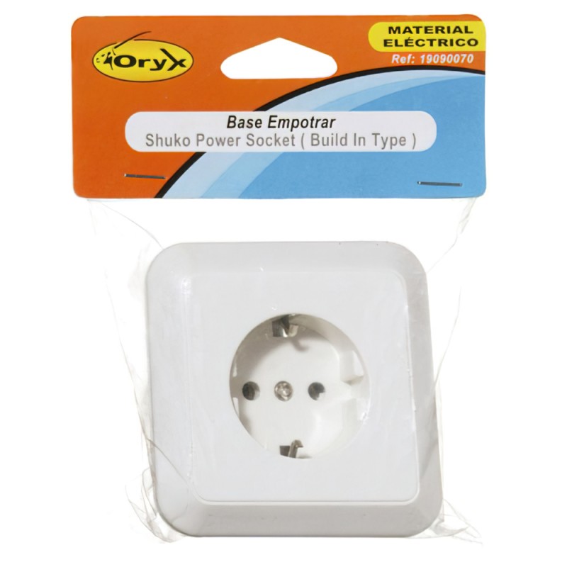 Base Empotrar Blanco