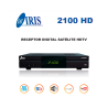 Receptor satélite IRIS 2100 HD (S2), FULL HD, H.265, Wifi integrado